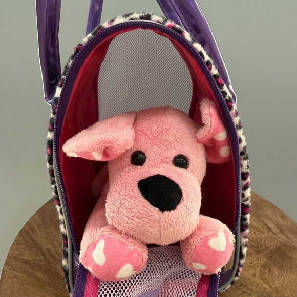 Pucci Pups Pet Purse with Puppy - Picture 1 of 5